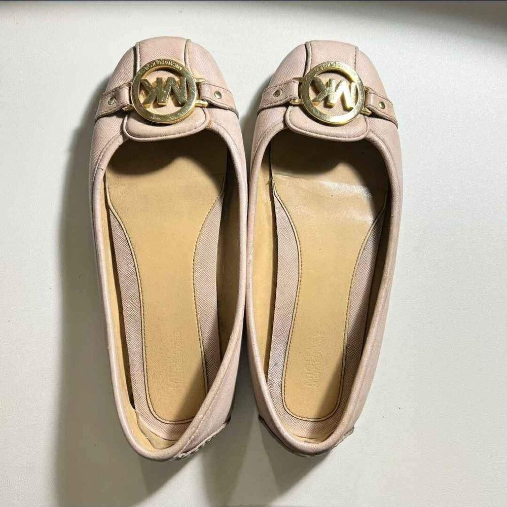 Michael Kors MK Baby pink Flats Size 6